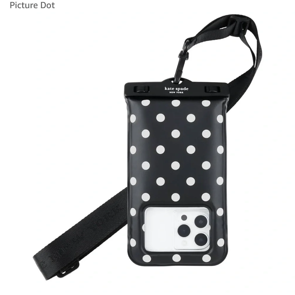 kate spade new york IP68 Floating Waterproof Phone Pouch - Picture Dot (new)